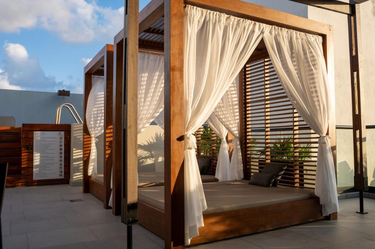 Downtown Luxury Apartment I Rooftop Cocobeach I By Yeah Playa del Carmen Bagian luar foto