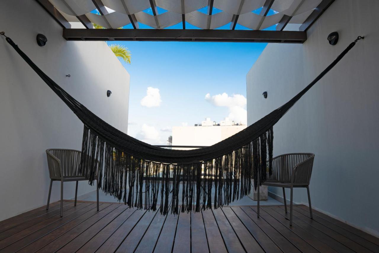 Downtown Luxury Apartment I Rooftop Cocobeach I By Yeah Playa del Carmen Bagian luar foto