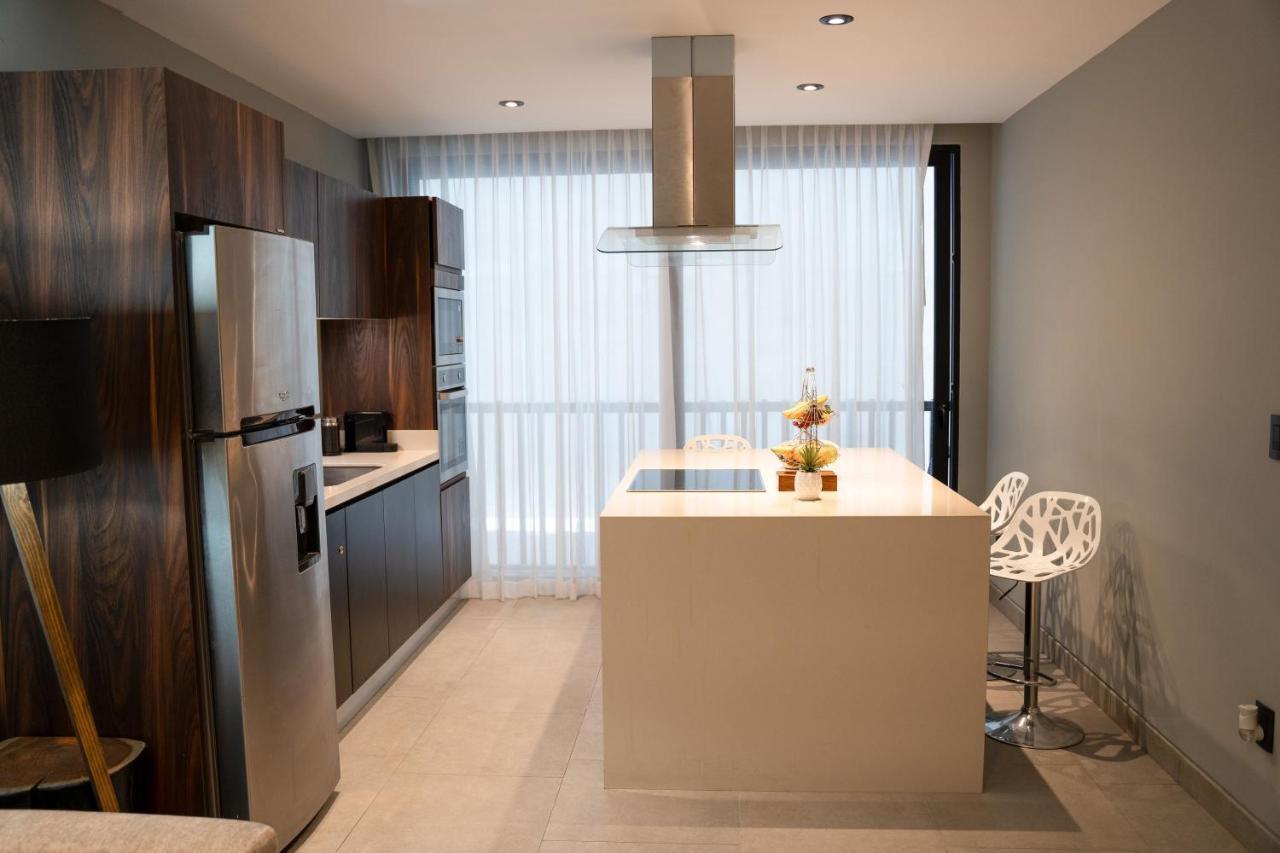 Downtown Luxury Apartment I Rooftop Cocobeach I By Yeah Playa del Carmen Bagian luar foto